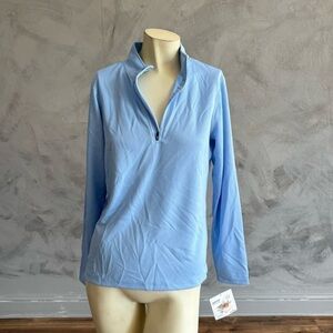 L.L. Bean Women's 1/4 zip Airtek lightweight pullover Size M